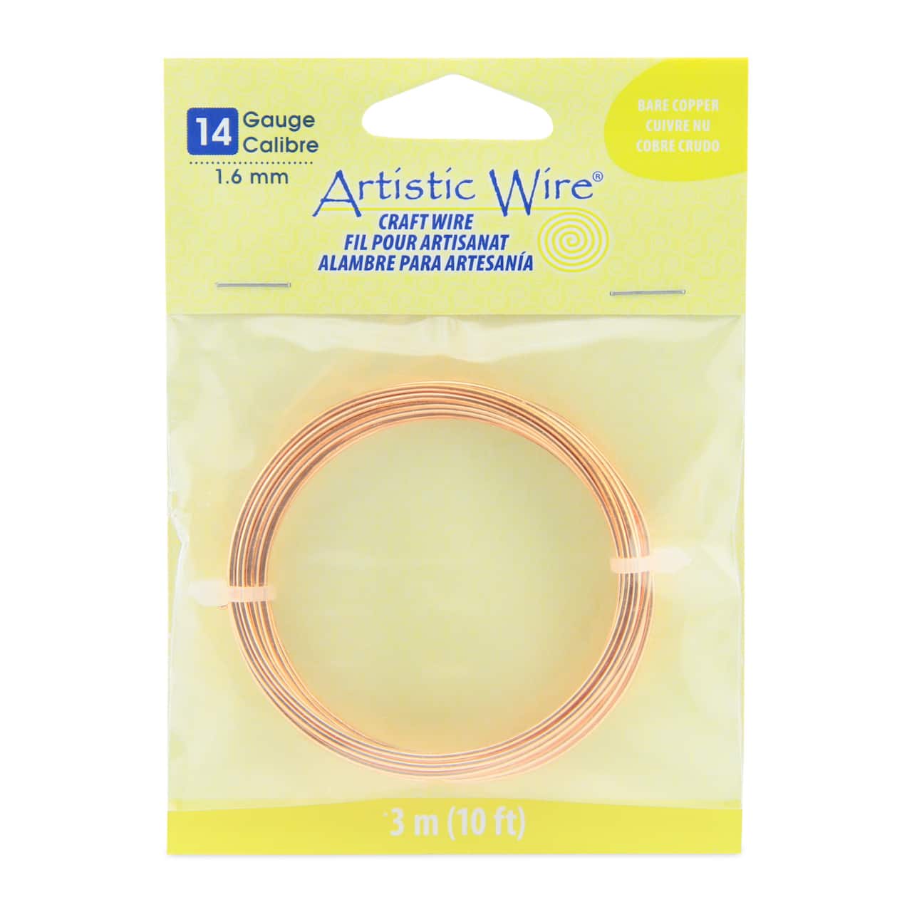 Artistic Wire® 14 Gauge Colored Copper Craft Wire